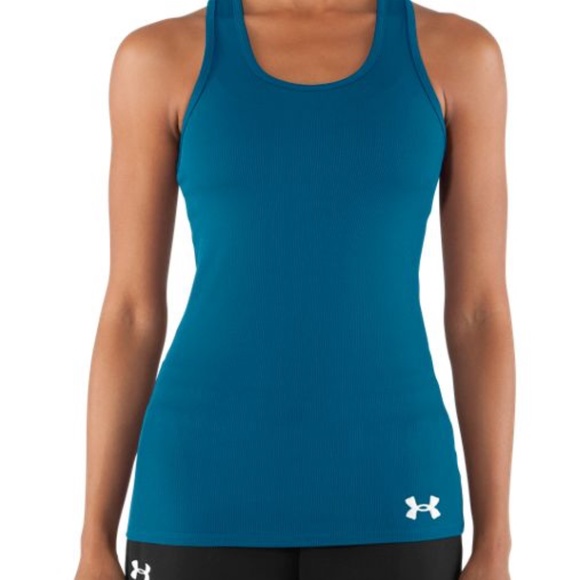 Under Armour Tops - UA Athletic Tank Top DARK TEAL not pic colour